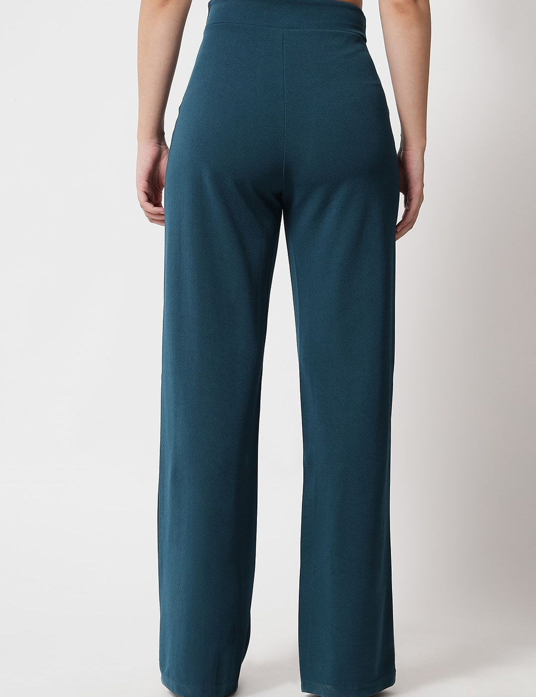 Kotty Women Pack Of 2 Relaxed Straight Leg Easy Wash Straight Fit Parallel Trousers