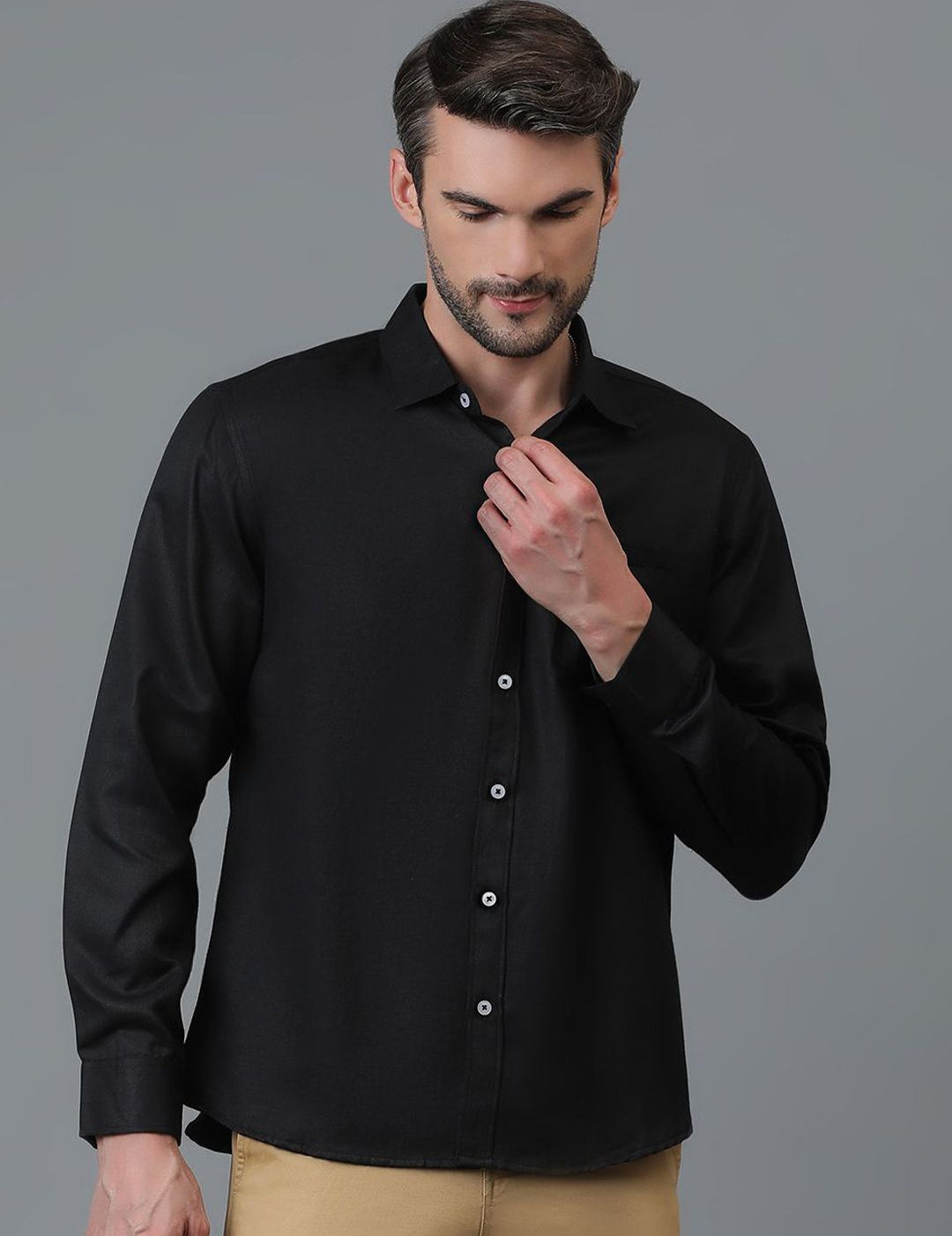Kotty New Spread Collar Casual Shirt