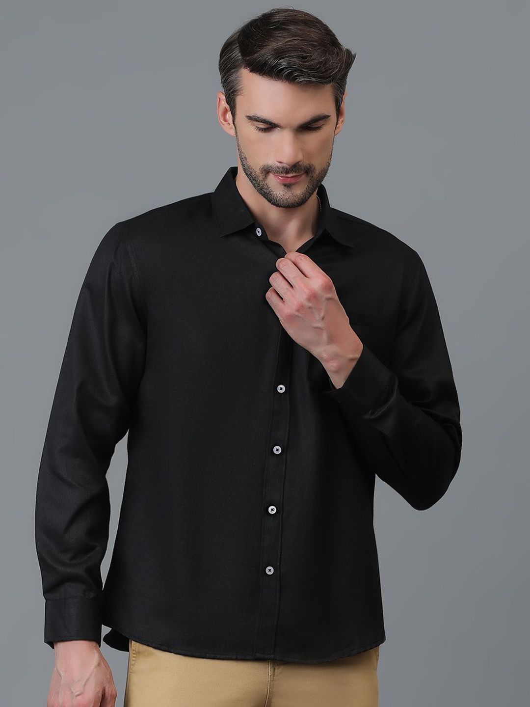 Kotty New Spread Collar Casual Shirt