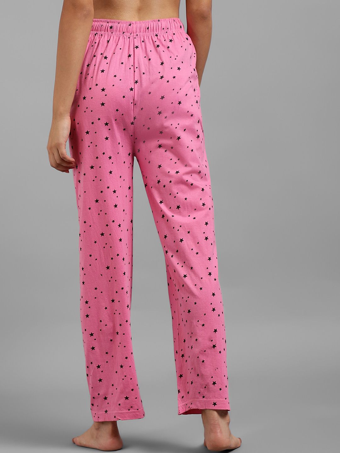 Kotty Women Pink Printed Lounge Pants