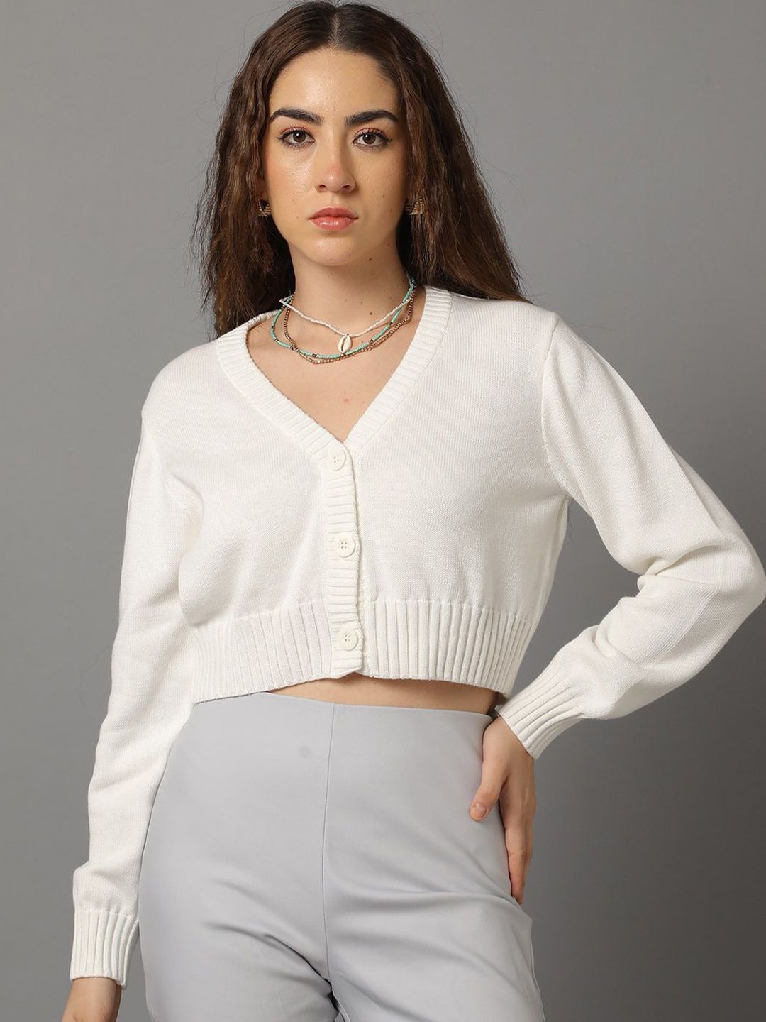 Kotty Women Crop Cardigan