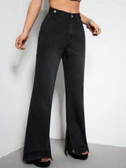 Kotty Women Jean Bootcut High-Rise Stretchable Jeans