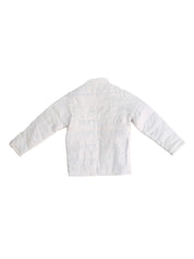 Kotty Boys White Colourblocked Outdoor Tailored Jacket