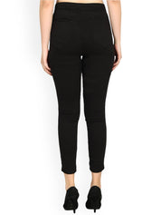 Kotty Women Black Skinny Fit High-Rise Clean Look Jeans