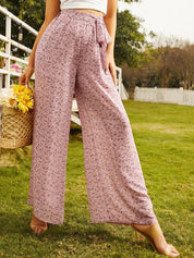 Kotty Women Floral Relaxed High-Rise Parallel Trousers