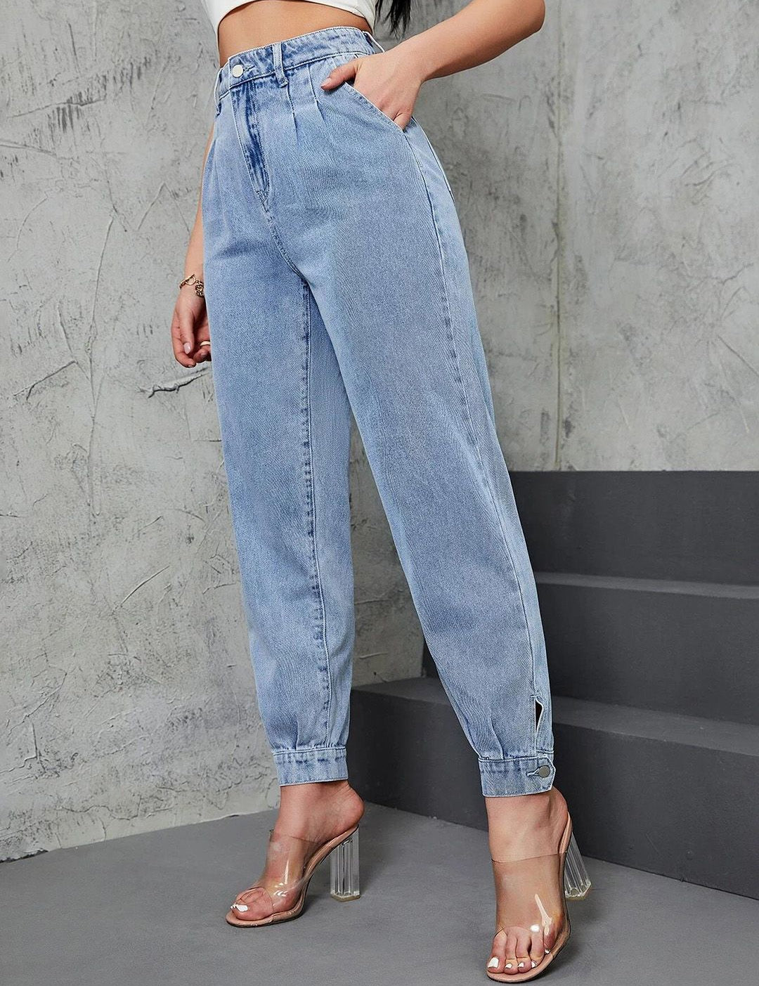 Kotty Women Jogger High-Rise Stretchable Jeans
