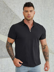 Kotty Men Polo Collar Cotton T-shirt