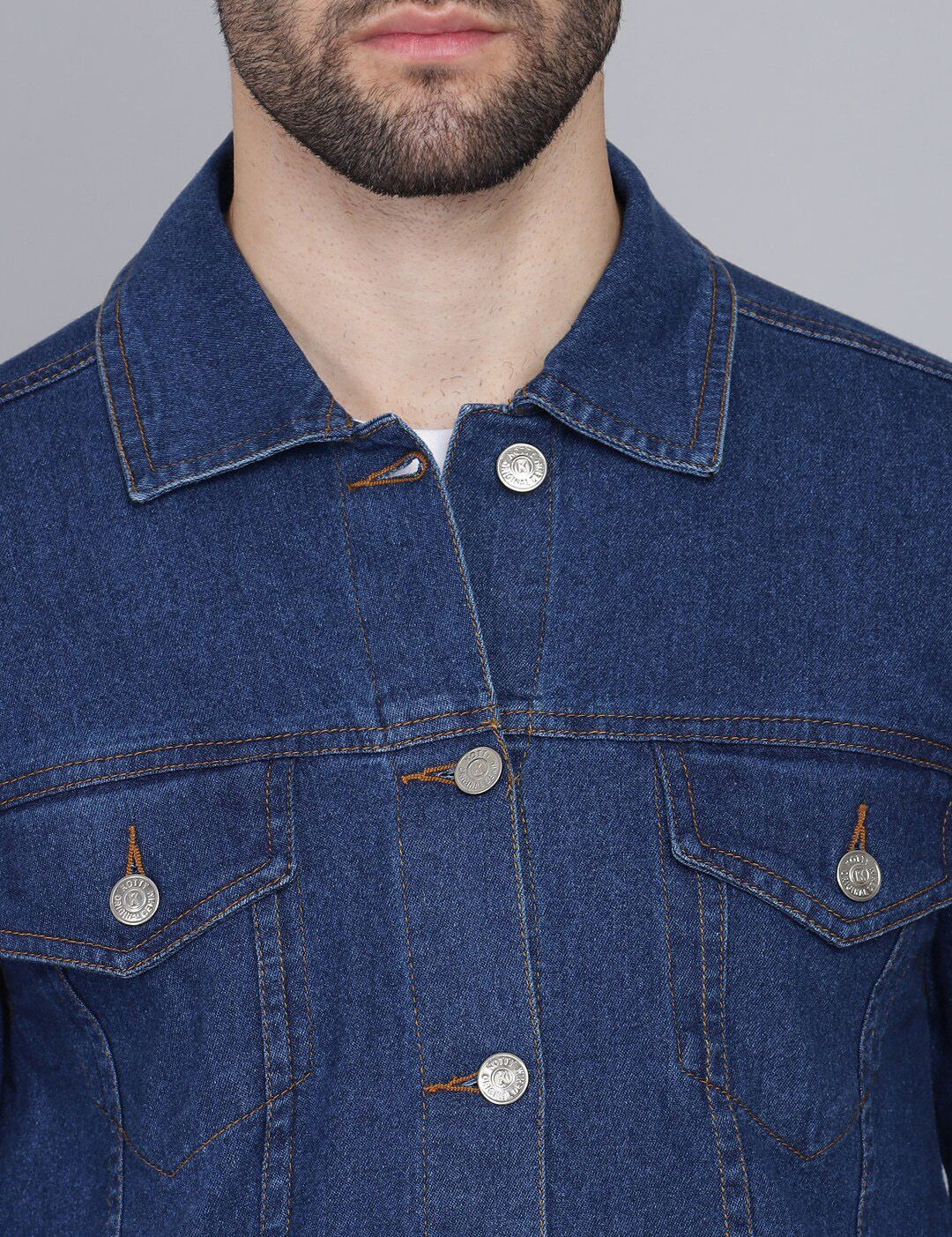 Kotty Men Blue Lightweight Denim Jacket