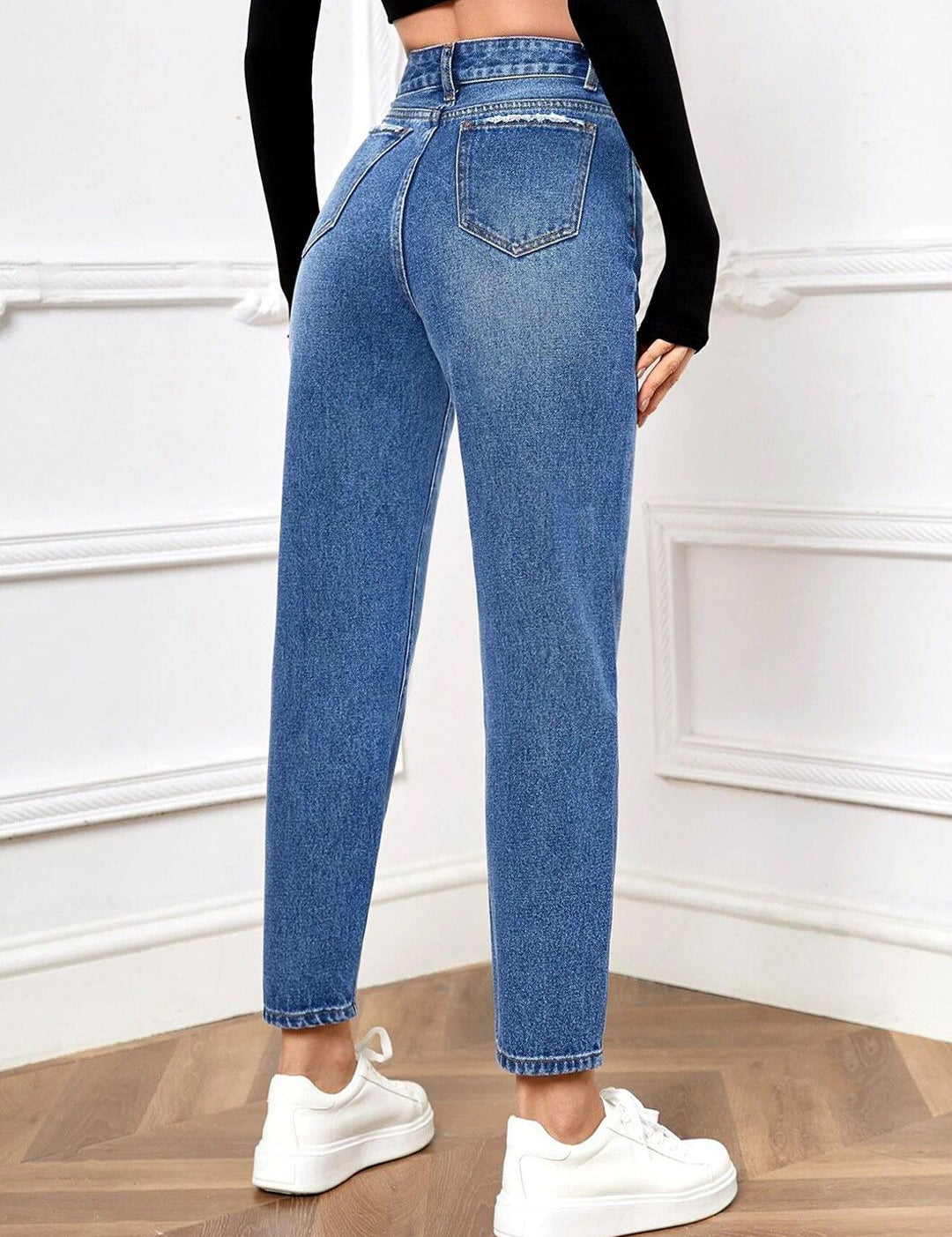 Kotty Women Jean Regular Fit High-Rise Light Fade Jeans