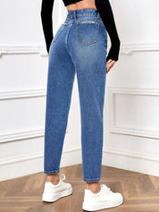 Kotty Women Jean Regular Fit High-Rise Light Fade Jeans