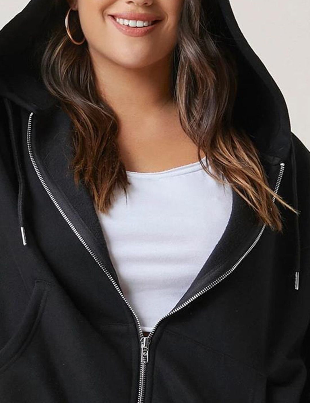 Kotty Hooded Fleece Sweatshirt