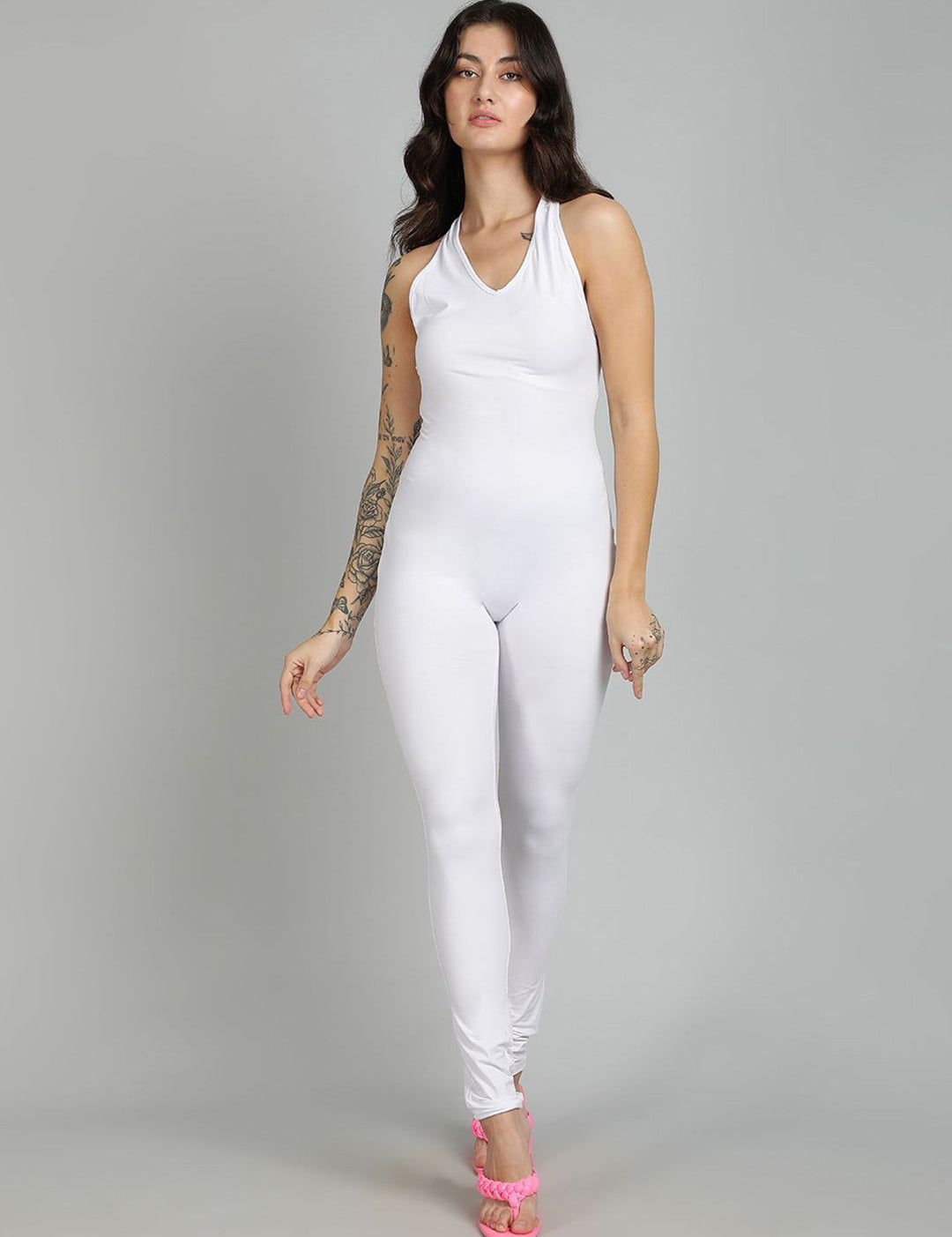 Kotty Halter Neck Basic Jumpsuit