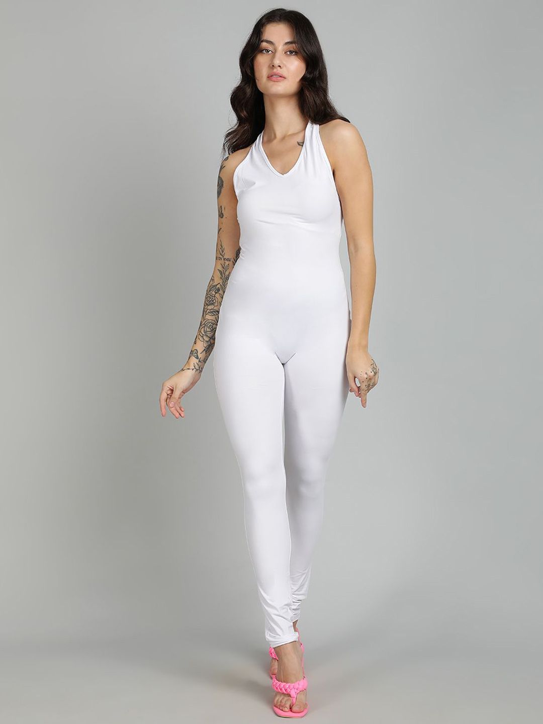 Kotty Halter Neck Basic Jumpsuit
