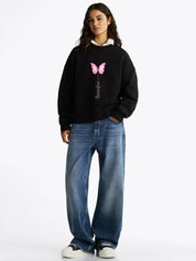 Kotty Women Printed Full Sleeve Sweatshirt