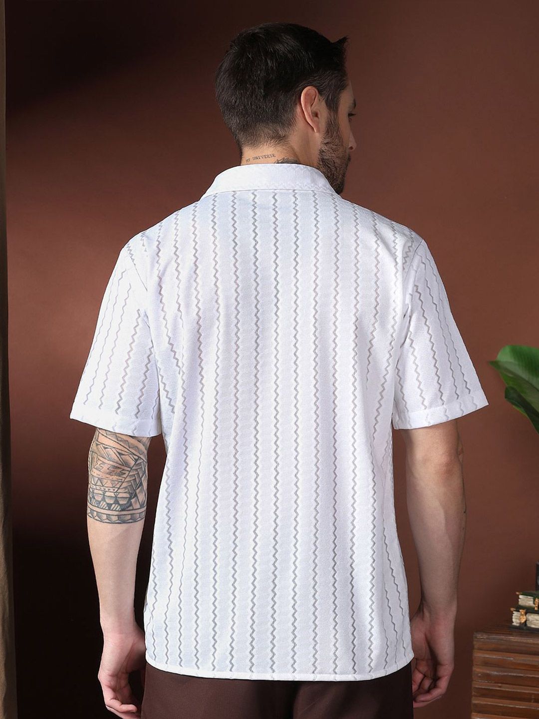 Kotty Men Classic Opaque Casual Shirt