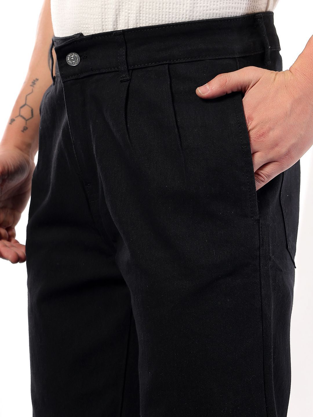 Kotty Men Comfort Regular Fit Mid-Rise Stretchable Jeans