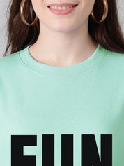 Kotty Women Typography Printed T-shirt