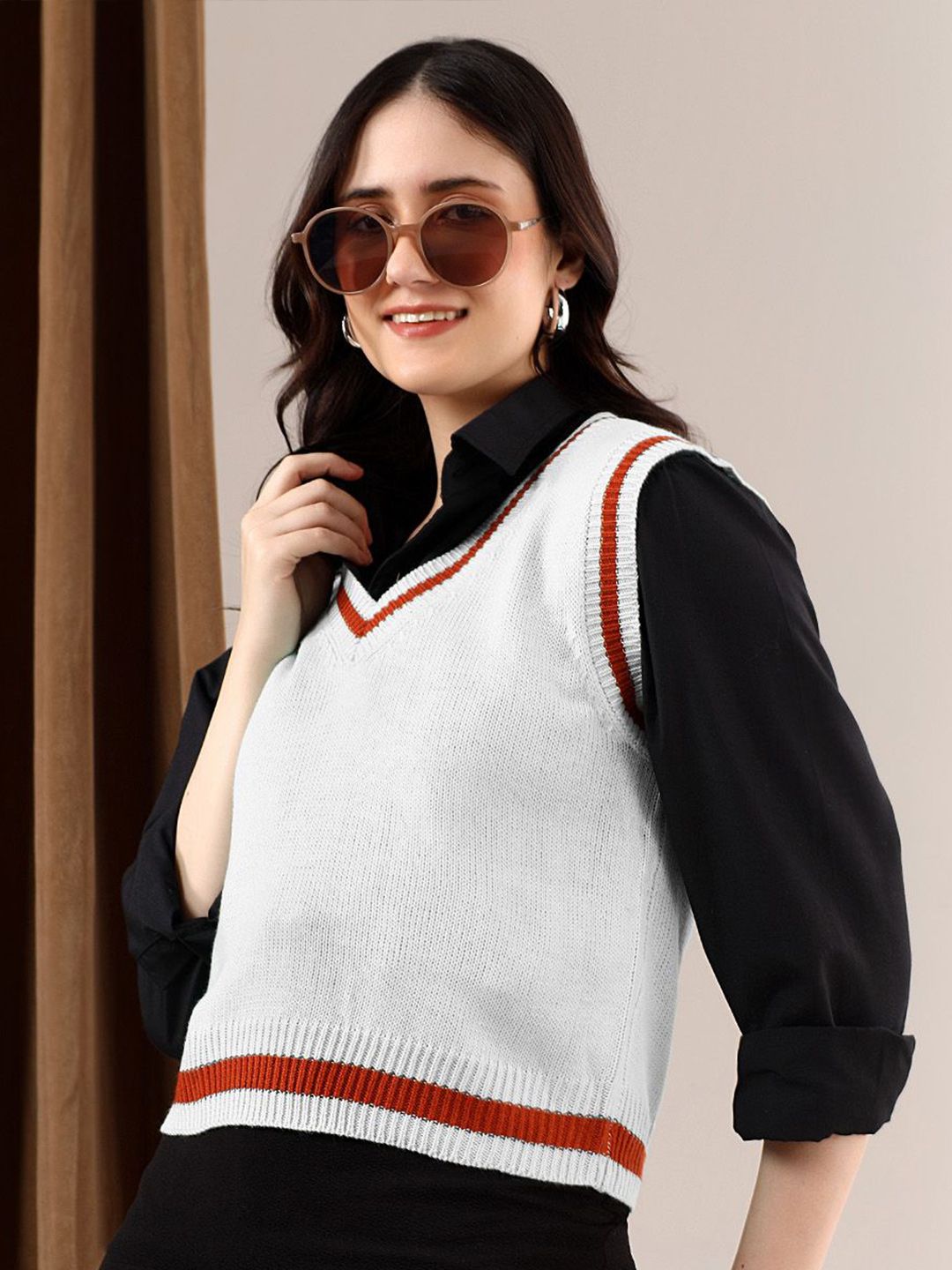 Kotty Women V-Neck Sweater Vest
