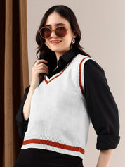 Kotty Women V-Neck Sweater Vest