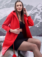 Kotty Women Hooded Overcoat