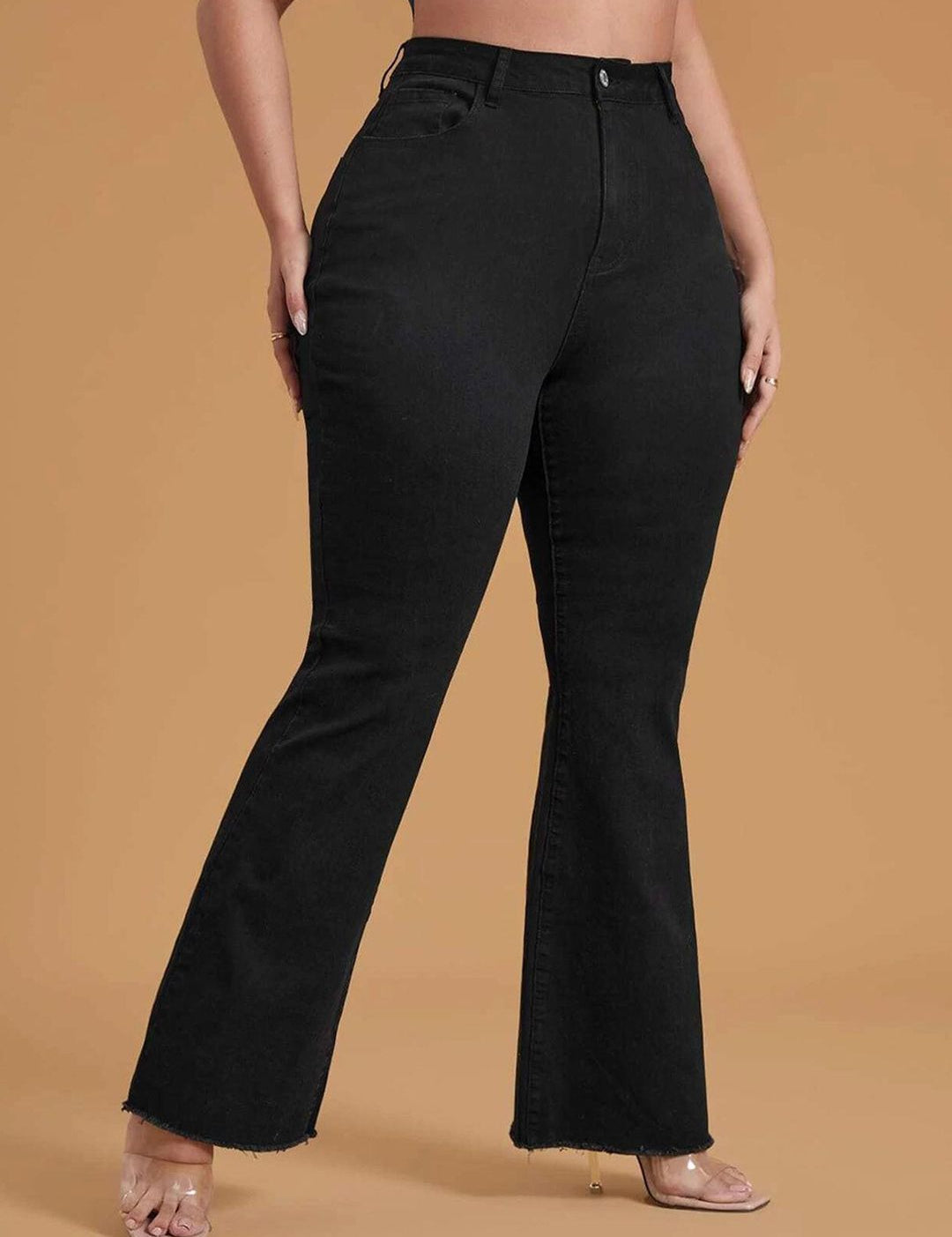 Kotty Women Jean Bootcut High-Rise Stretchable Jeans