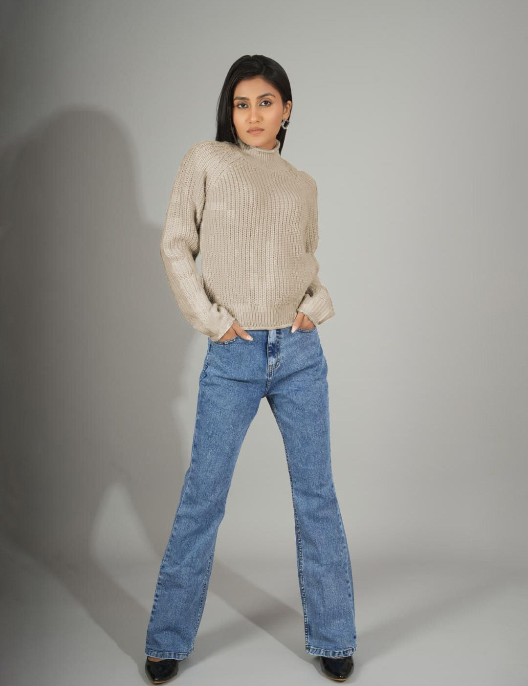 Kotty Women High Neck Pullover