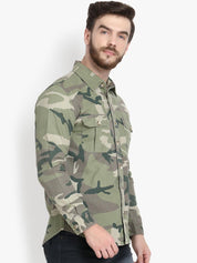 Kotty Men Opaque Printed Casual Shirt