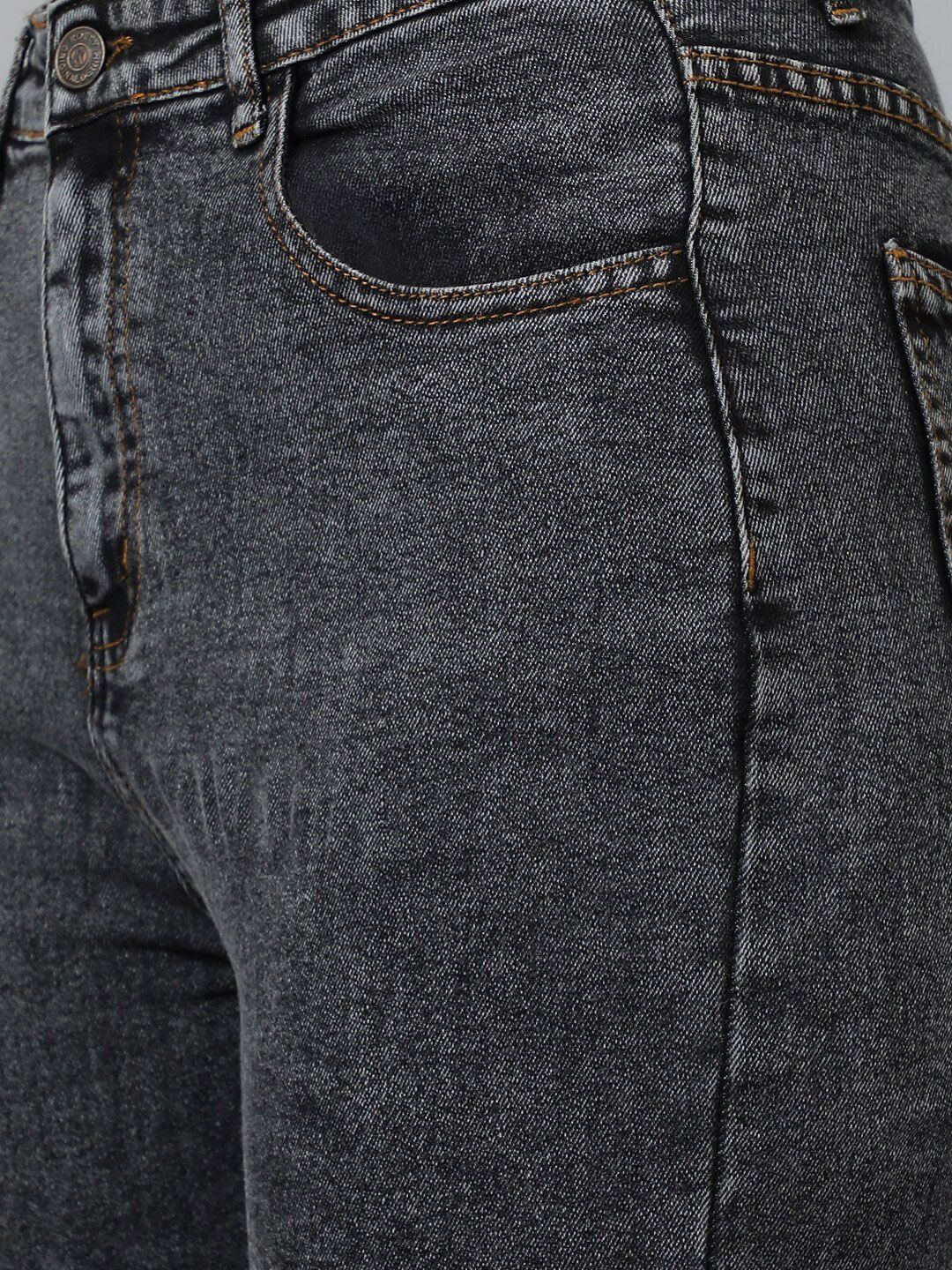 Kotty Women Grey Jean High-Rise Highly Distressed Stretchable Jeans