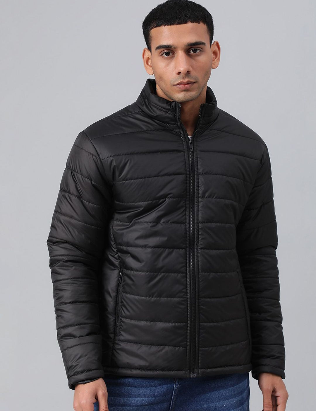 Kotty Men Mock Collar Puffer Jacket