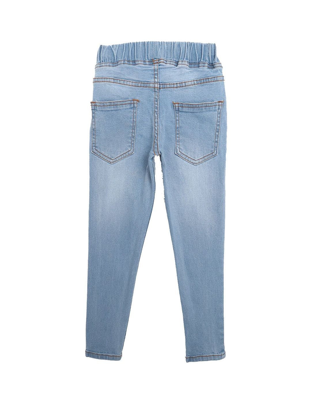 Kotty Girls Blue Jean Heavy Fade Jeans