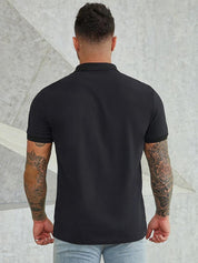 Kotty Men Polo Collar Cotton T-shirt