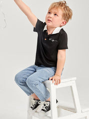 Kotty Boys Heavy Fade Clean Look Cropped Mid-Rise Cotton Stretchable Jeans