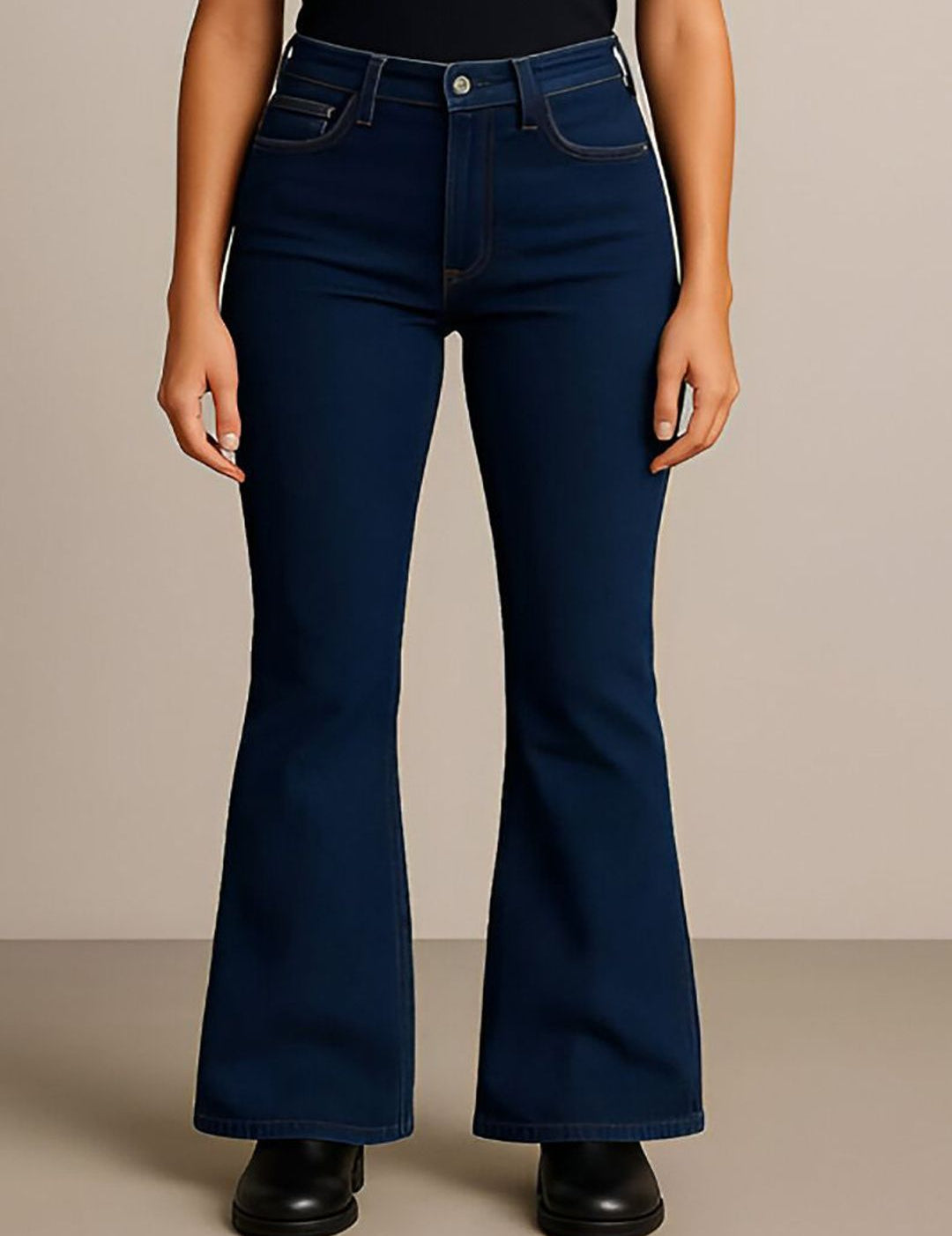 Kotty Women Bootcut High-Rise Stretchable Jeans