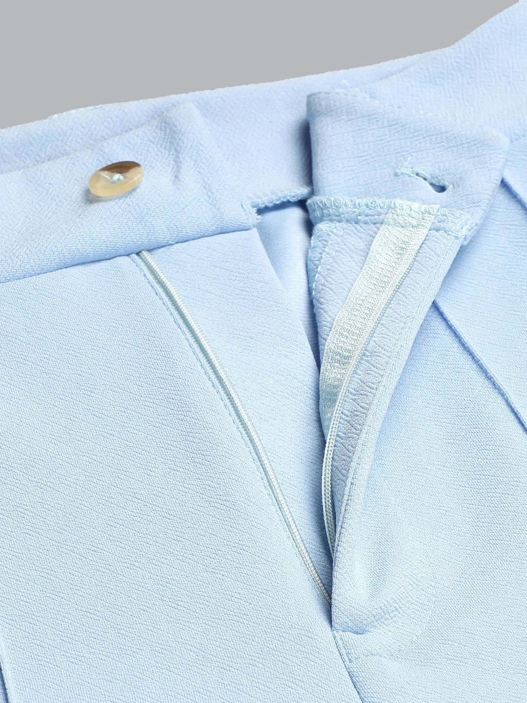 KOTTY BIZwear Women Pack Of 2 High-Rise Easy Wash Relaxed Straight Leg Parallel Trousers