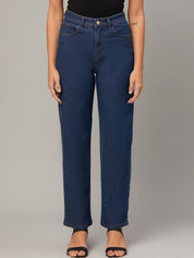 Kotty Women Jean Straight Fit High-Rise Jeans