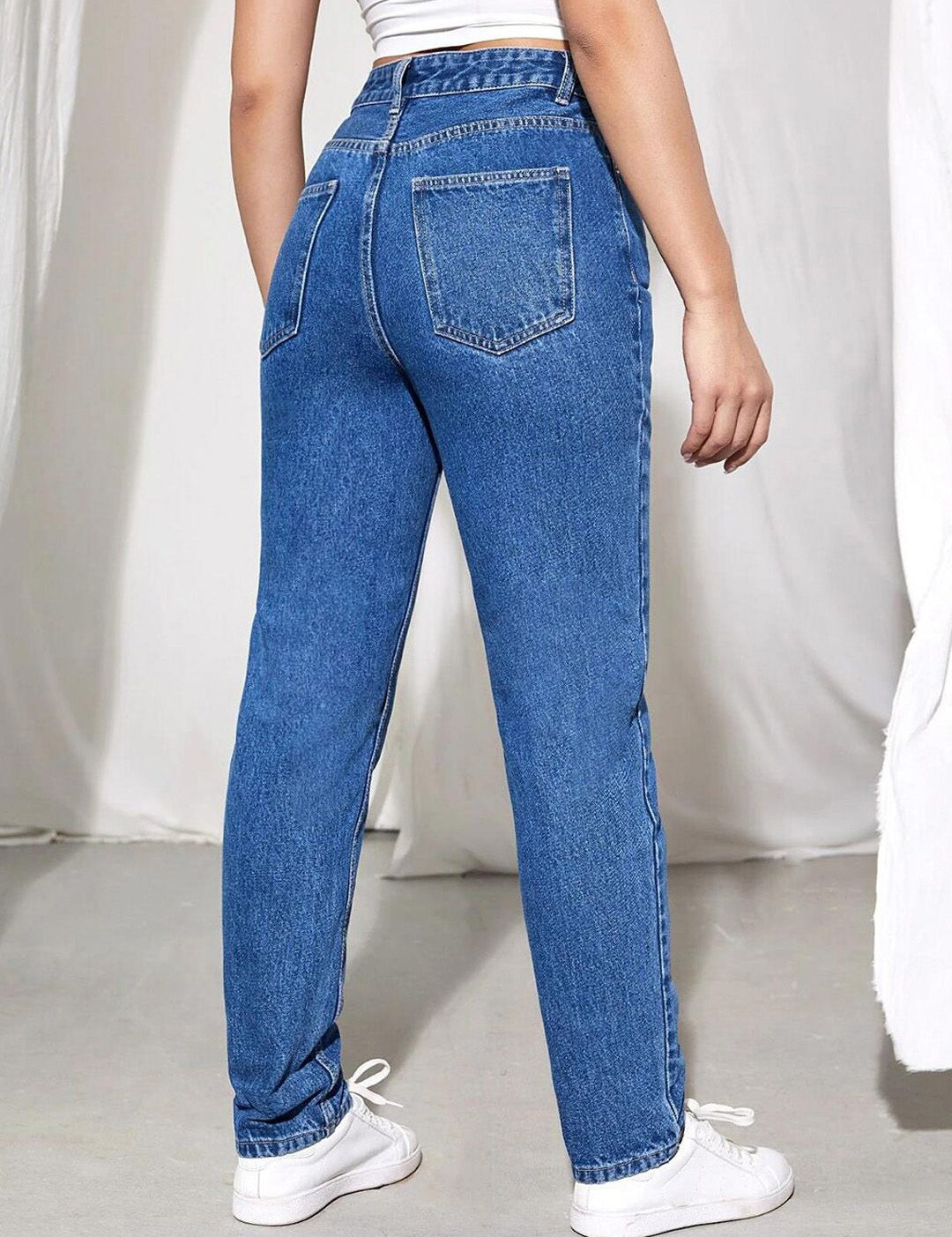 Kotty Women Blue Jean Slim Fit High-Rise Stretchable Jeans