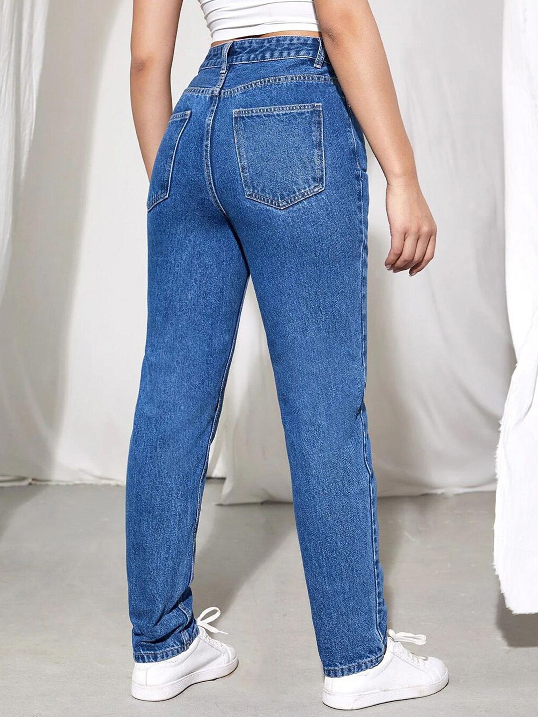 Kotty Women Blue Jean Slim Fit High-Rise Stretchable Jeans