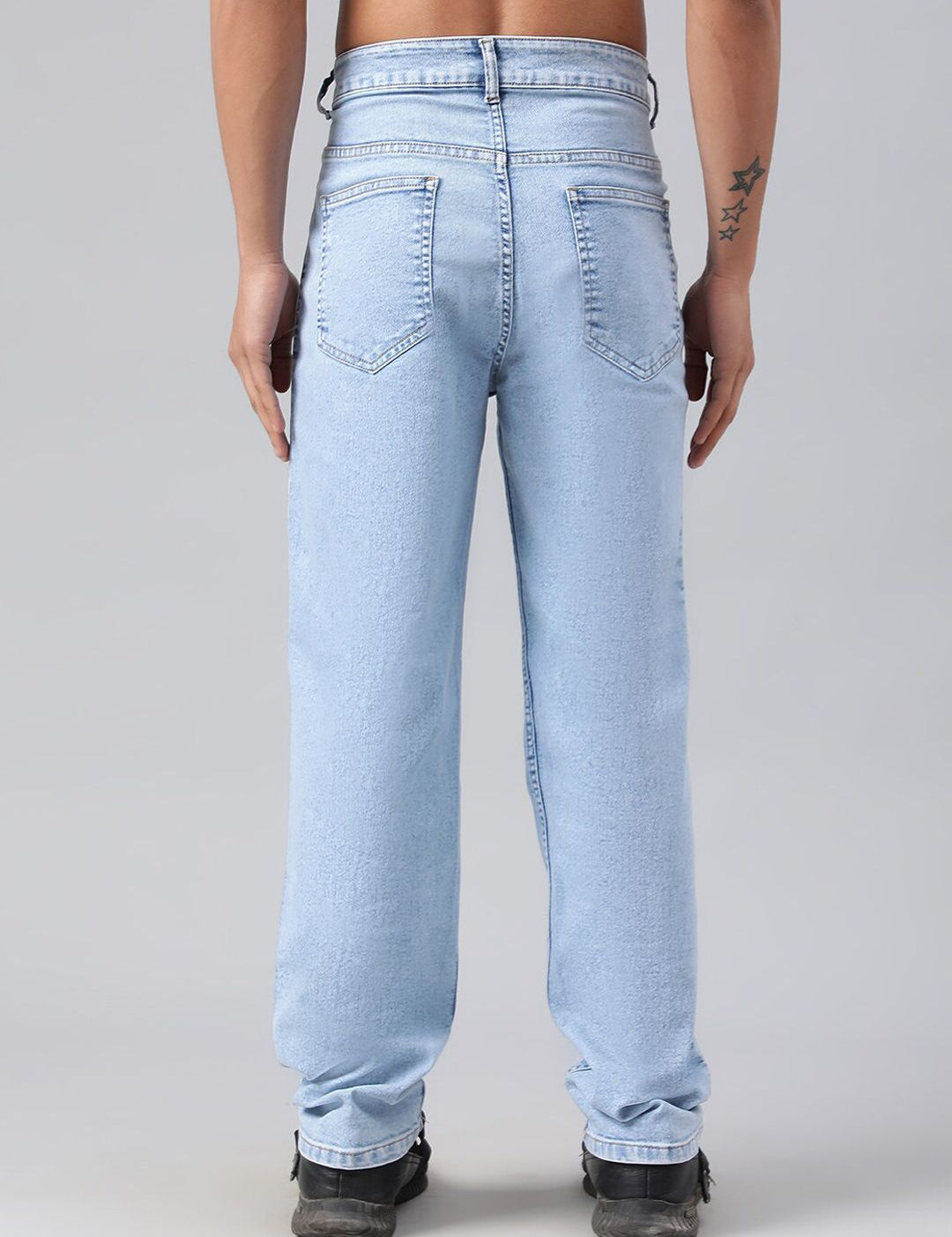 Kotty Men Jean Low-Rise Low Distress Stretchable Jeans