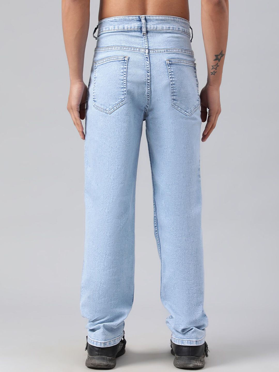 Kotty Men Jean Low-Rise Low Distress Stretchable Jeans