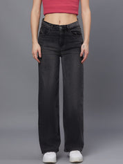 Kotty Women Black Jean Light Fade Stretchable Jeans