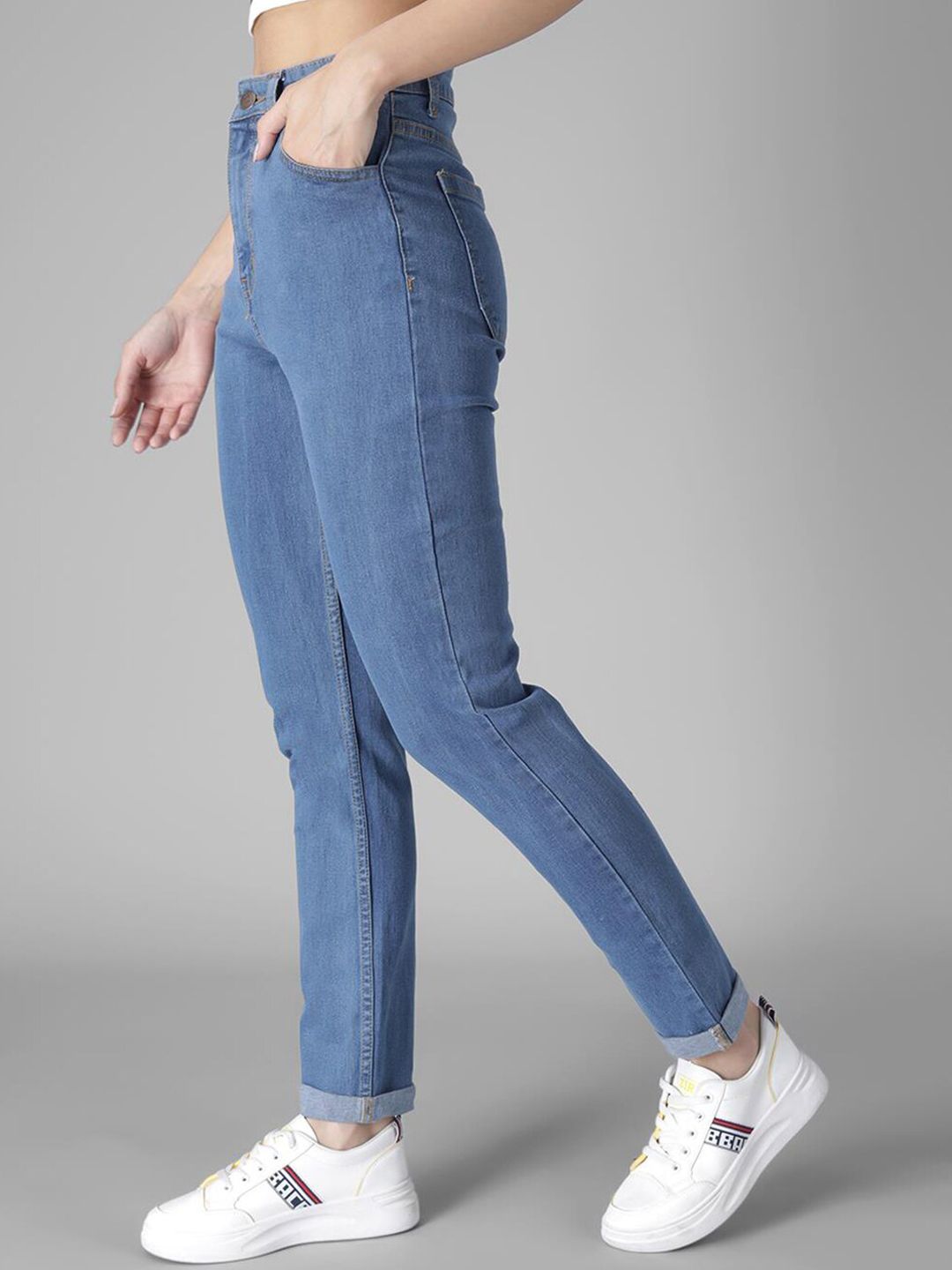 Kotty Women Slim Fit High-Rise Stretchable Jeans