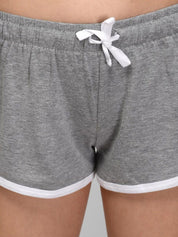 Kotty Women Pack Of 2 Slim Fit Low-Rise Hot Pants Shorts