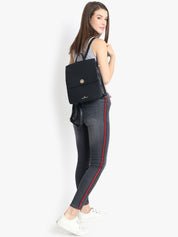 Kotty Women Black Skinny Fit High-Rise Clean Look Jeans