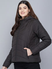 Kotty Women Black Lightweight Padded Jacket