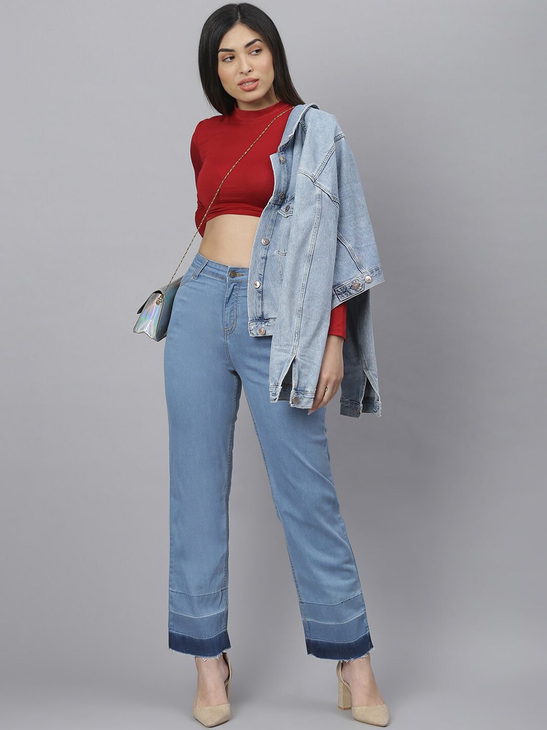 Kotty Women Blue Flared Jeans