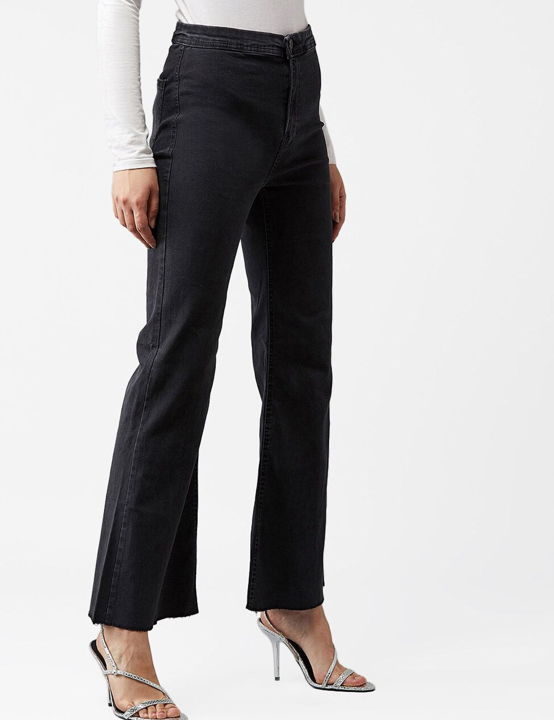 Kotty Women Black Skinny Fit Jeans