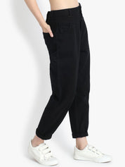 Kotty Women Black Jean Slim Fit High-Rise Stretchable Jeans