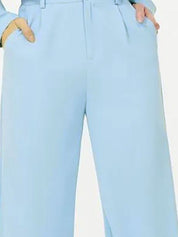 KOTTY BIZwear Women High-Rise Easy Wash Regular Trousers