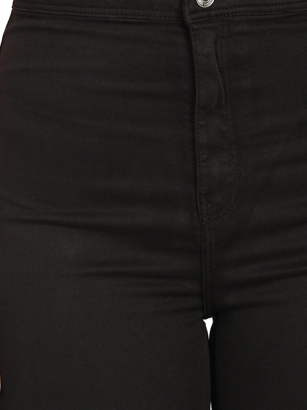 Kotty Women Black Skinny Fit High-Rise Clean Look Stretchable Jeans