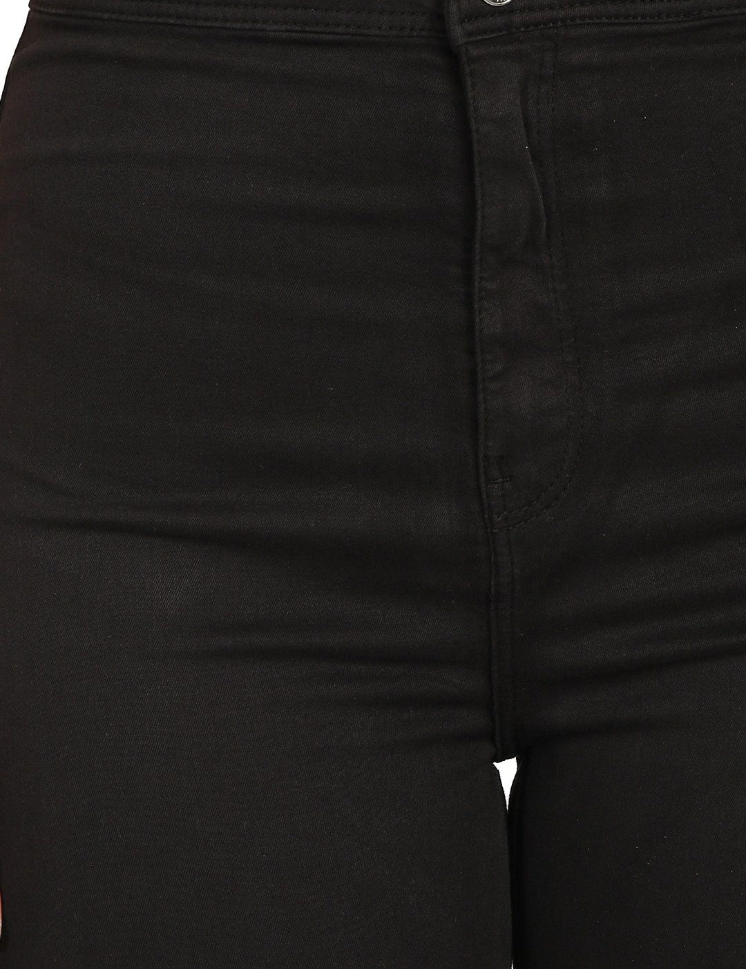 Kotty Women Black Skinny Fit High-Rise Clean Look Stretchable Jeans